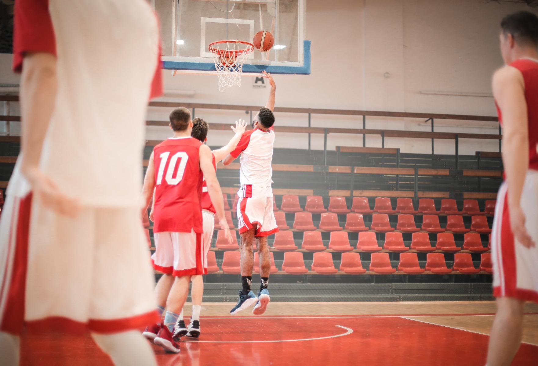 People Playing Basketball